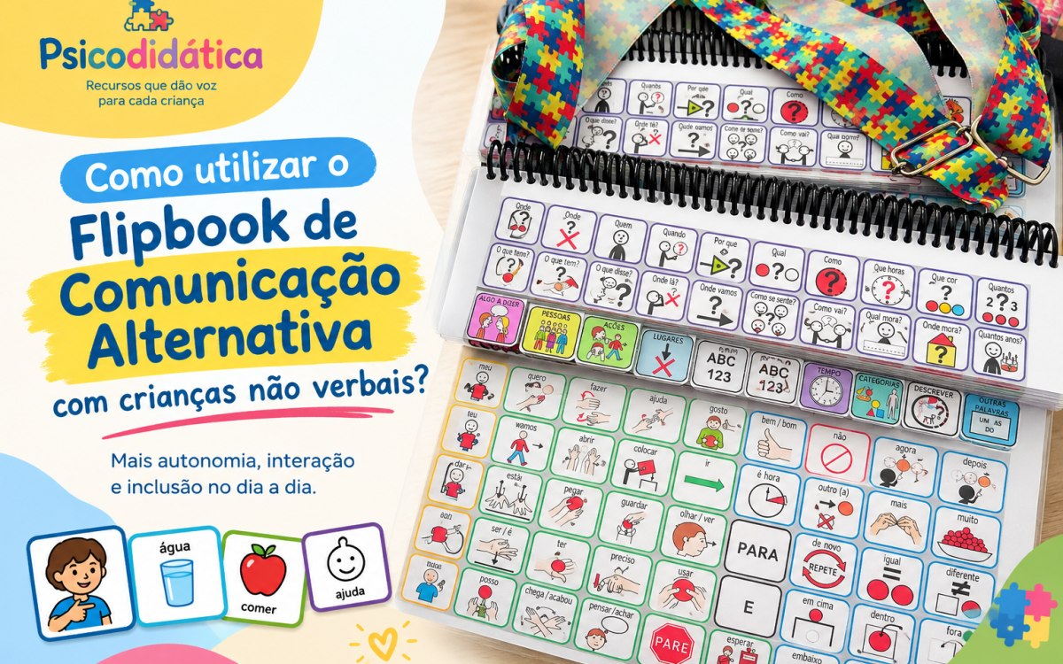 Como Utilizar o Flipbook de Comunicação Alternativa com Crianças Não Verbais?